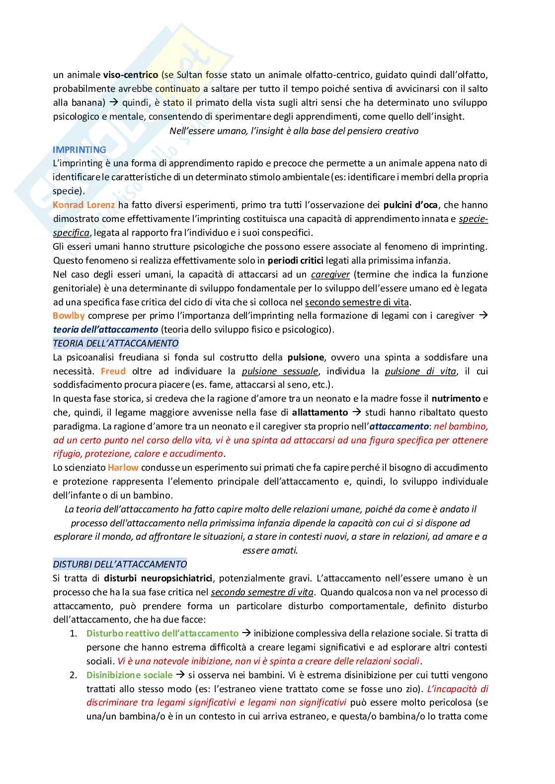 L'apprendimento  Pag. 11