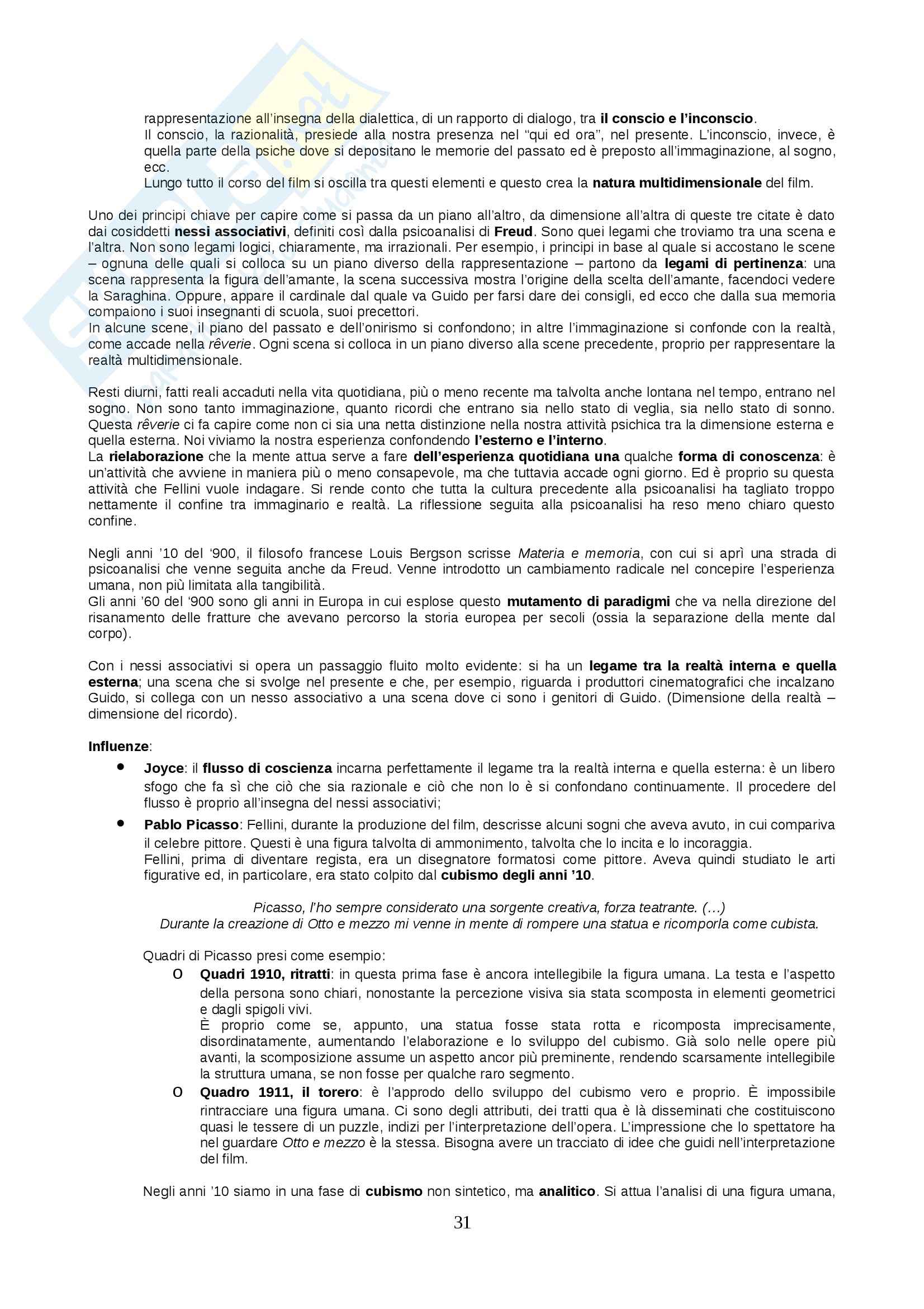 Lezioni, Storia ed estetica del cinema Pag. 31