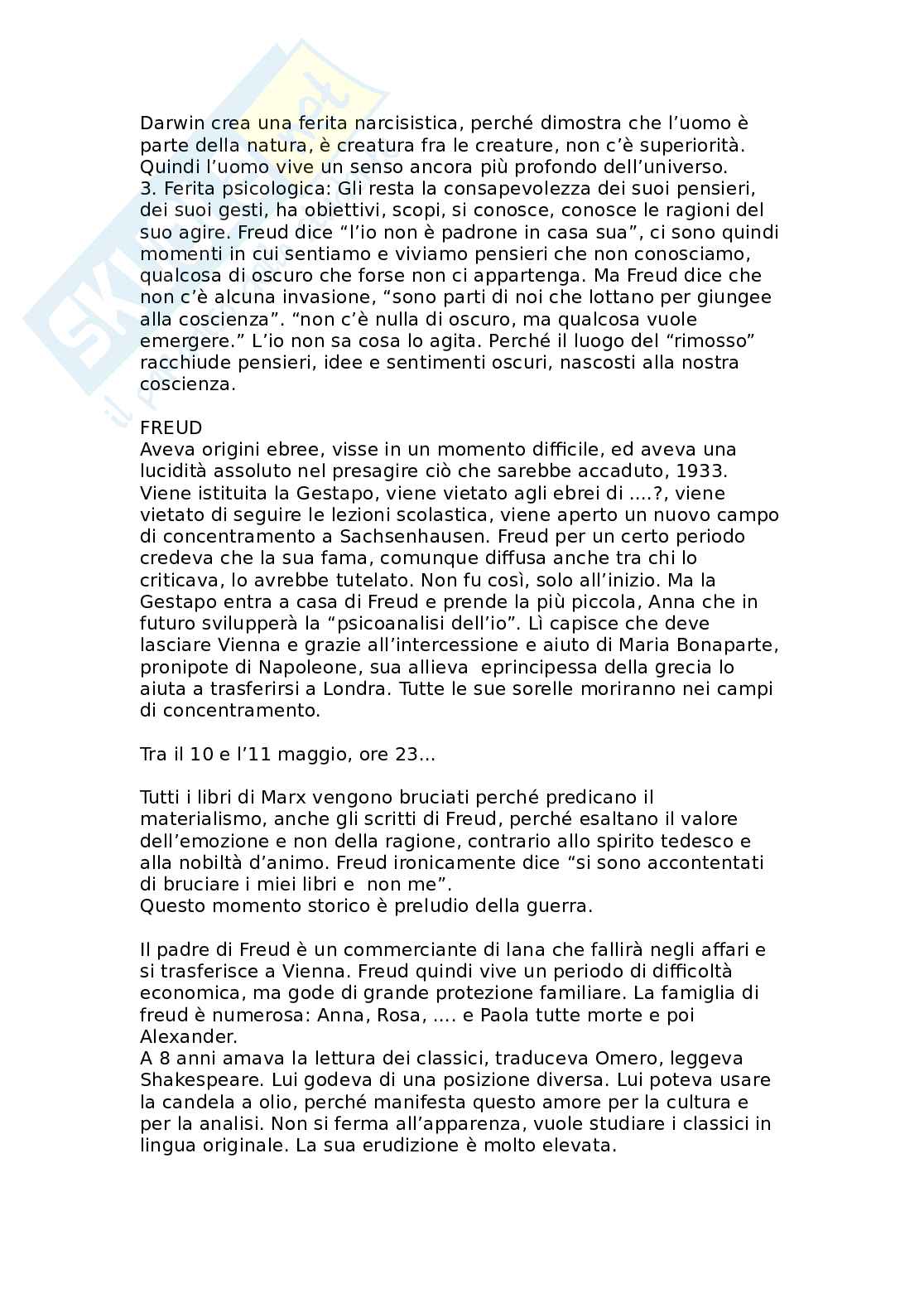 Fondamenti e storia della psicologia: dal pensiero filosofico alle scuole del Novecento Pag. 2