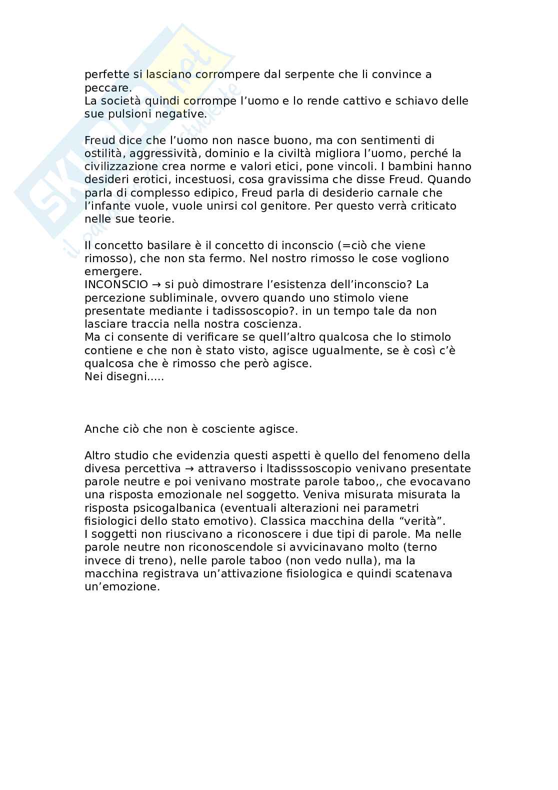 Fondamenti e storia della psicologia: dal pensiero filosofico alle scuole del Novecento Pag. 6