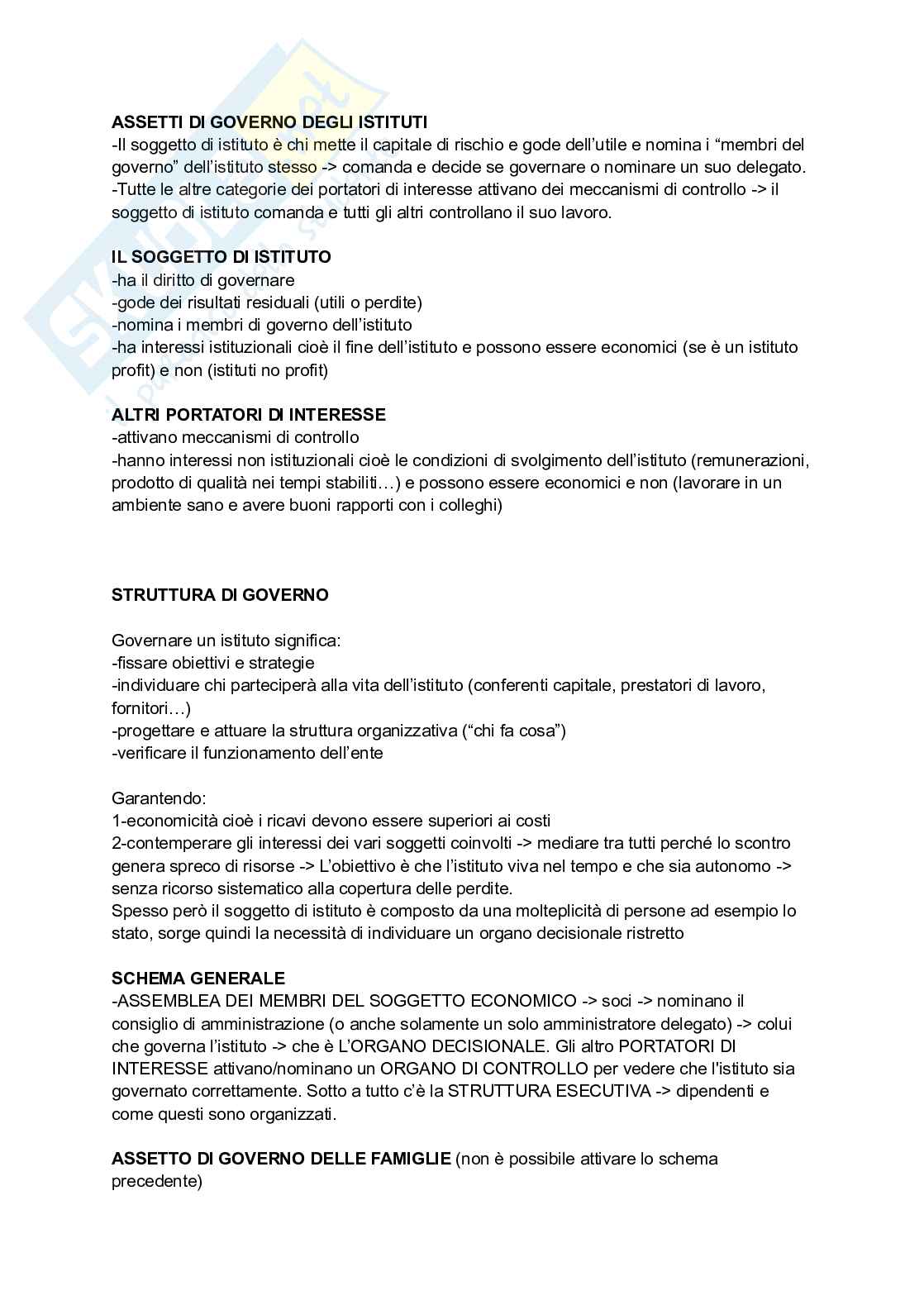 Riassunto esame Economia aziendale, Prof. Cecolin Alberto, libro consigliato Corso di economia aziendale, Airoldi, Brunetti, Coda Pag. 21