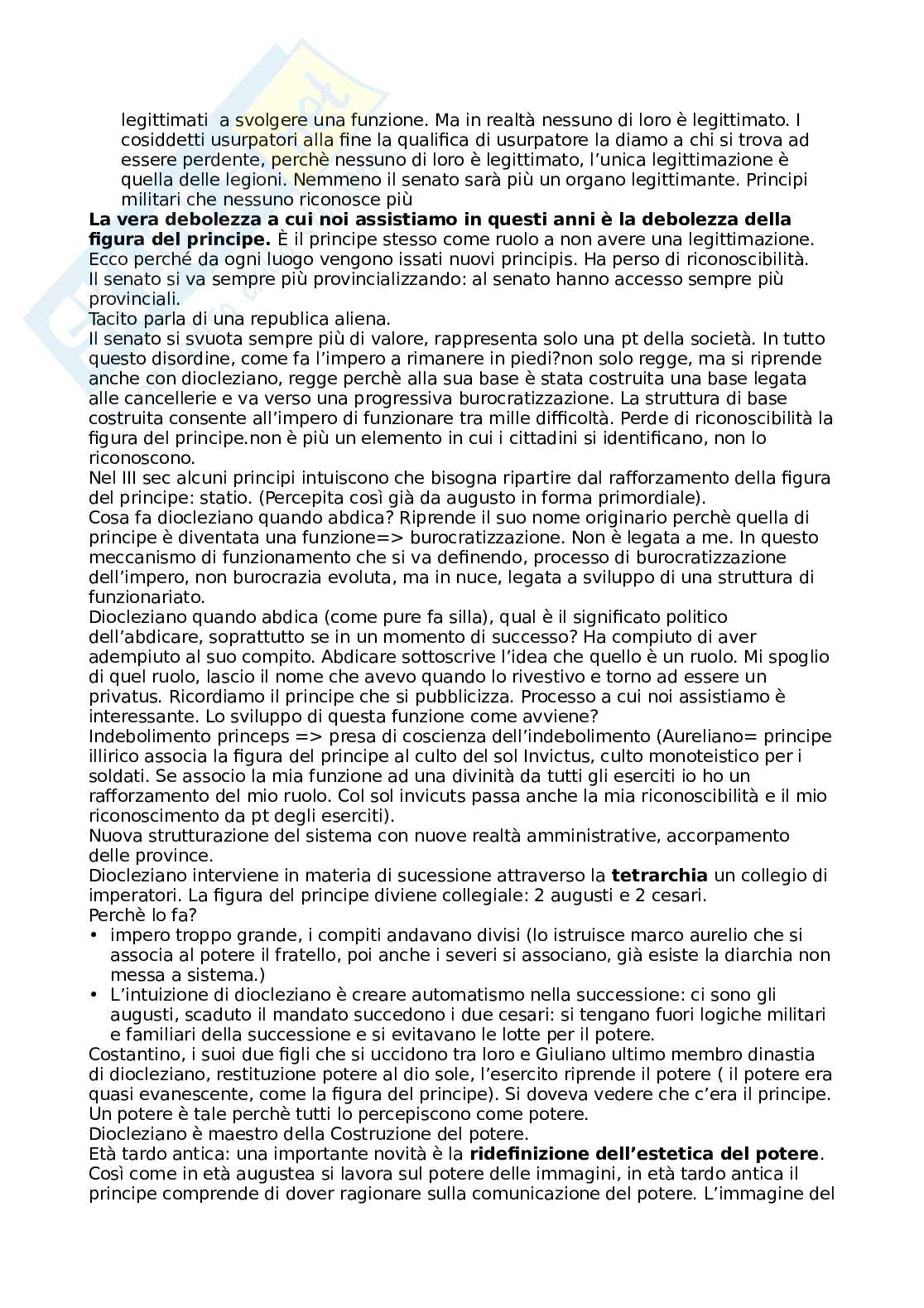 Appunti lezioni di Storia romana Pag. 36