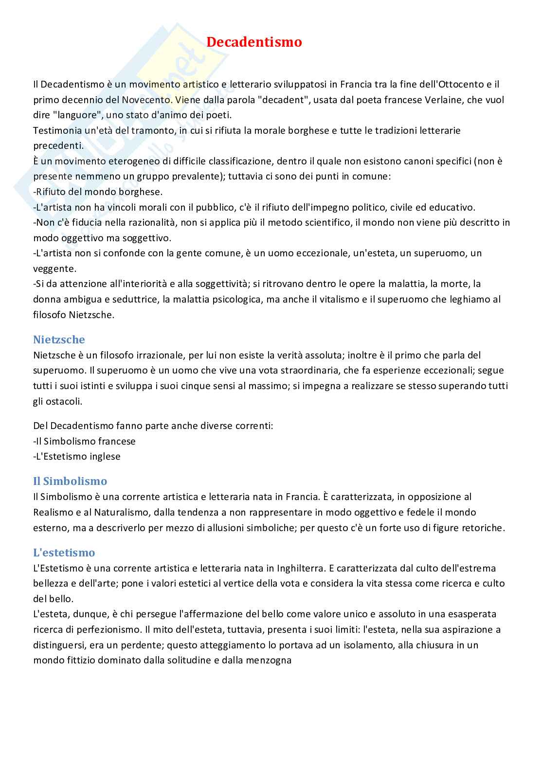 Appunti Letteratura italiana Pag. 11