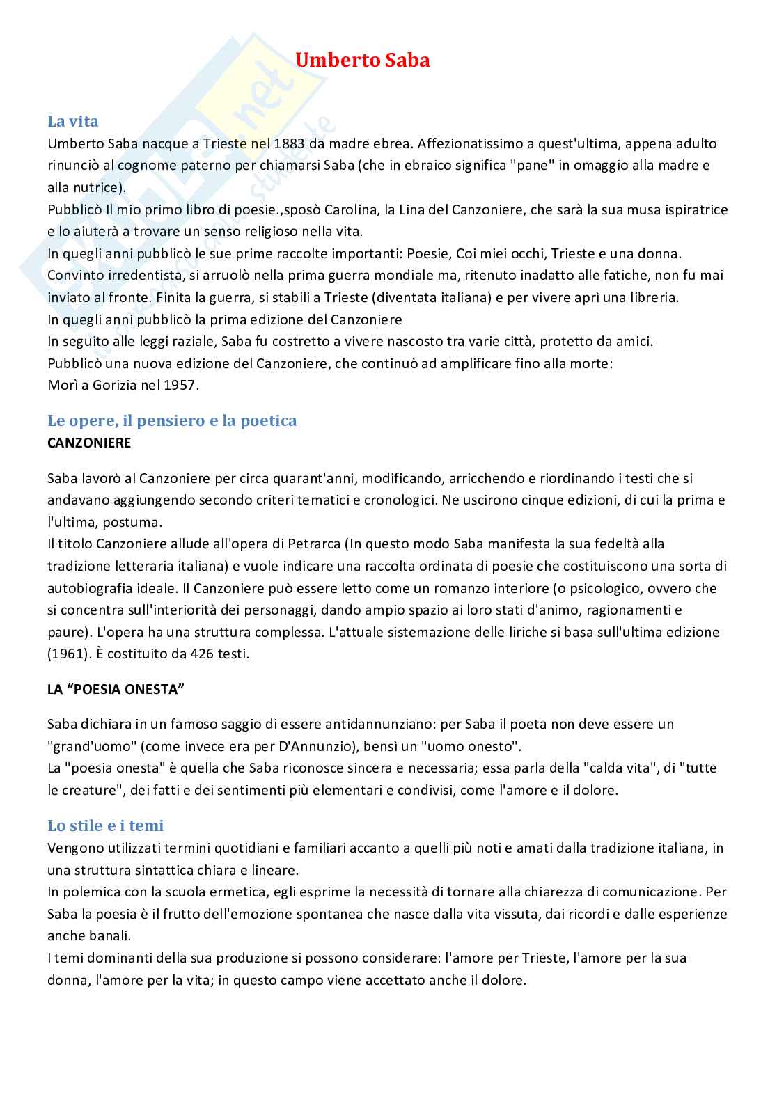 Appunti Letteratura italiana Pag. 21