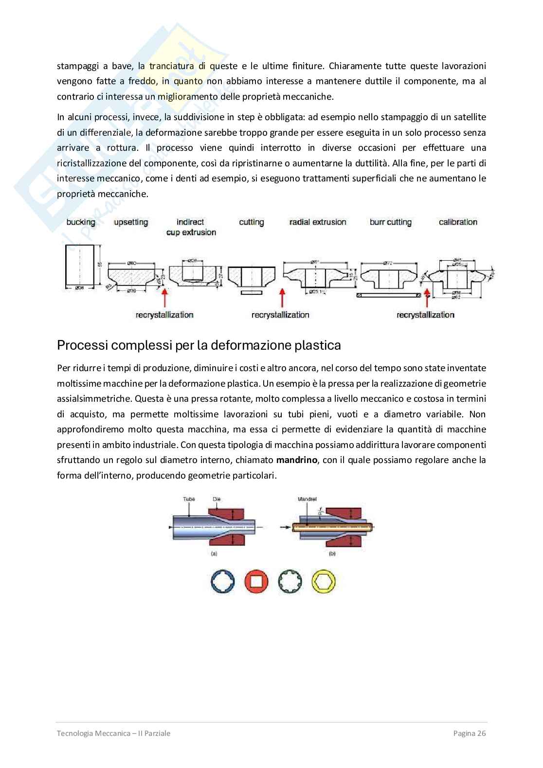 Secondo parziale Tecnologia meccanica Pag. 26