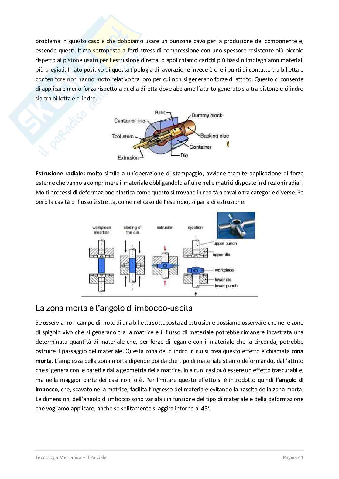 Secondo parziale Tecnologia meccanica Pag. 41
