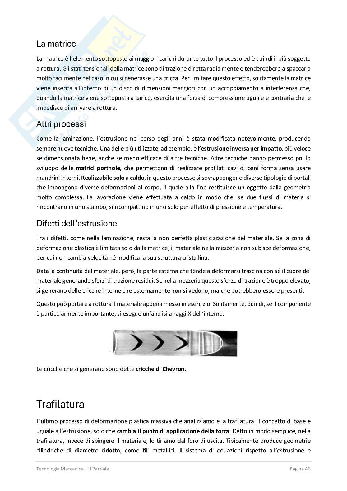 Secondo parziale Tecnologia meccanica Pag. 46