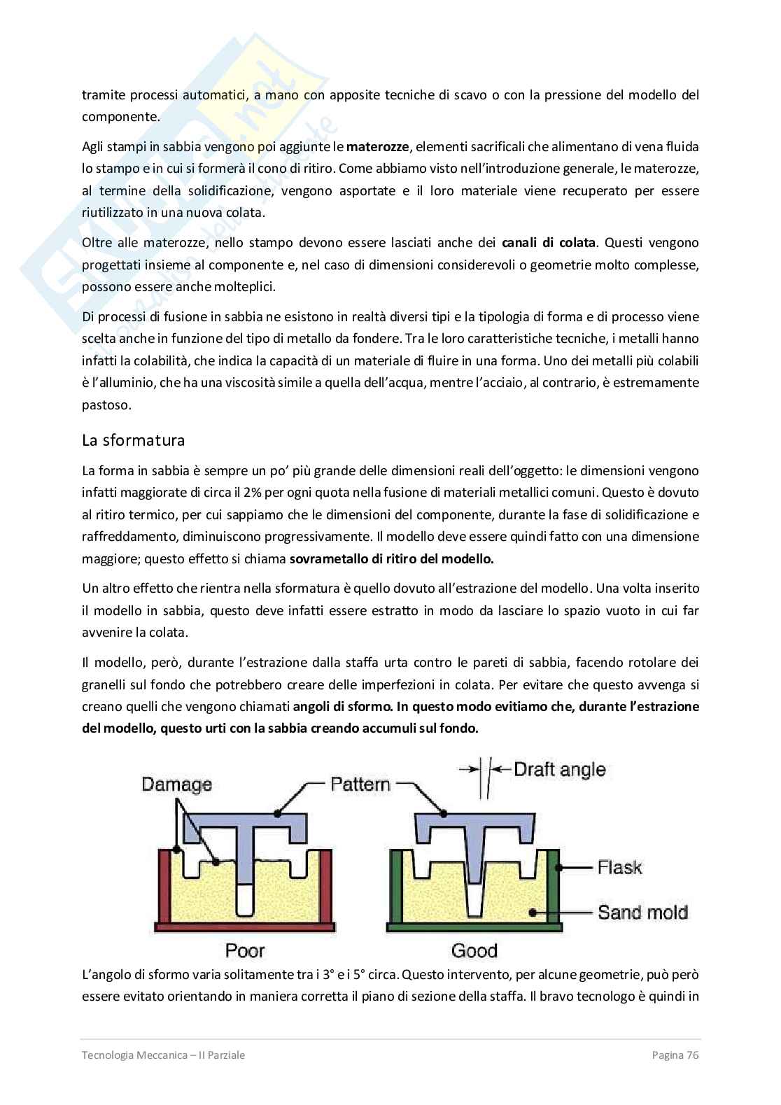 Secondo parziale Tecnologia meccanica Pag. 76