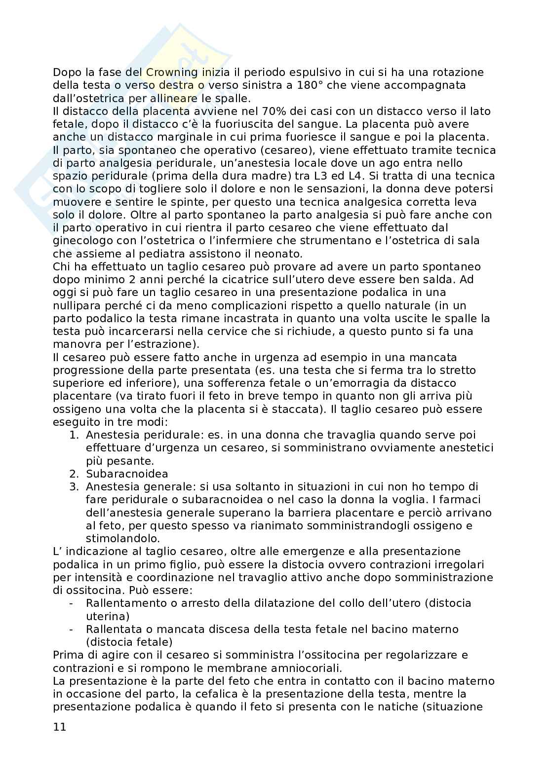 Infermieristica ginecologia  Pag. 11