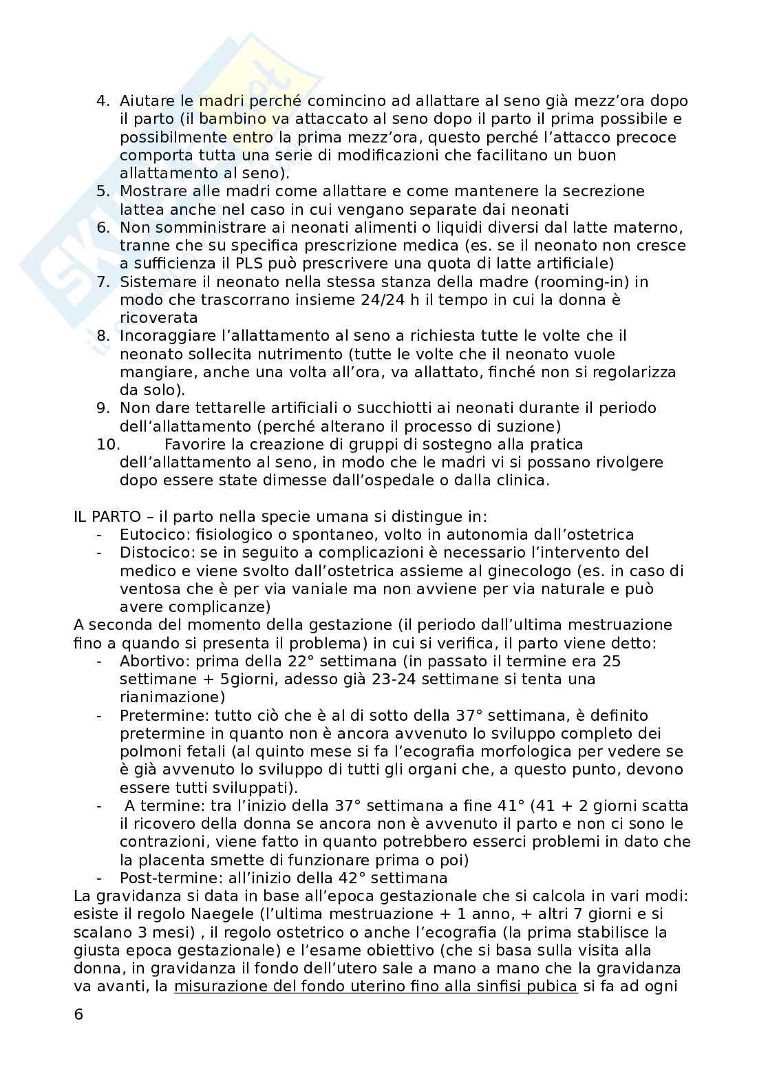 Infermieristica ginecologia  Pag. 6