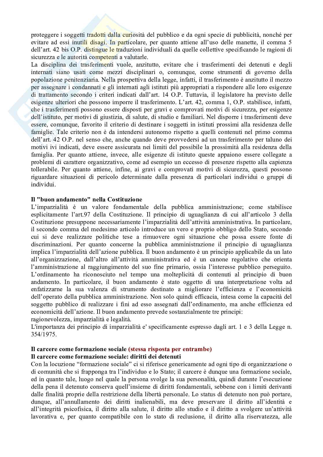 Operazioni di Polizia Penitenziaria- Domande APERTE Pag. 11