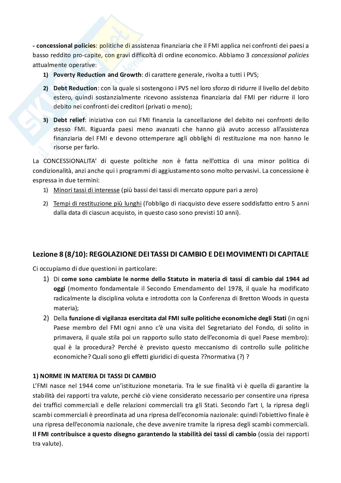 Diritto internazionale dell'Economia e dell'ambiente Pag. 31