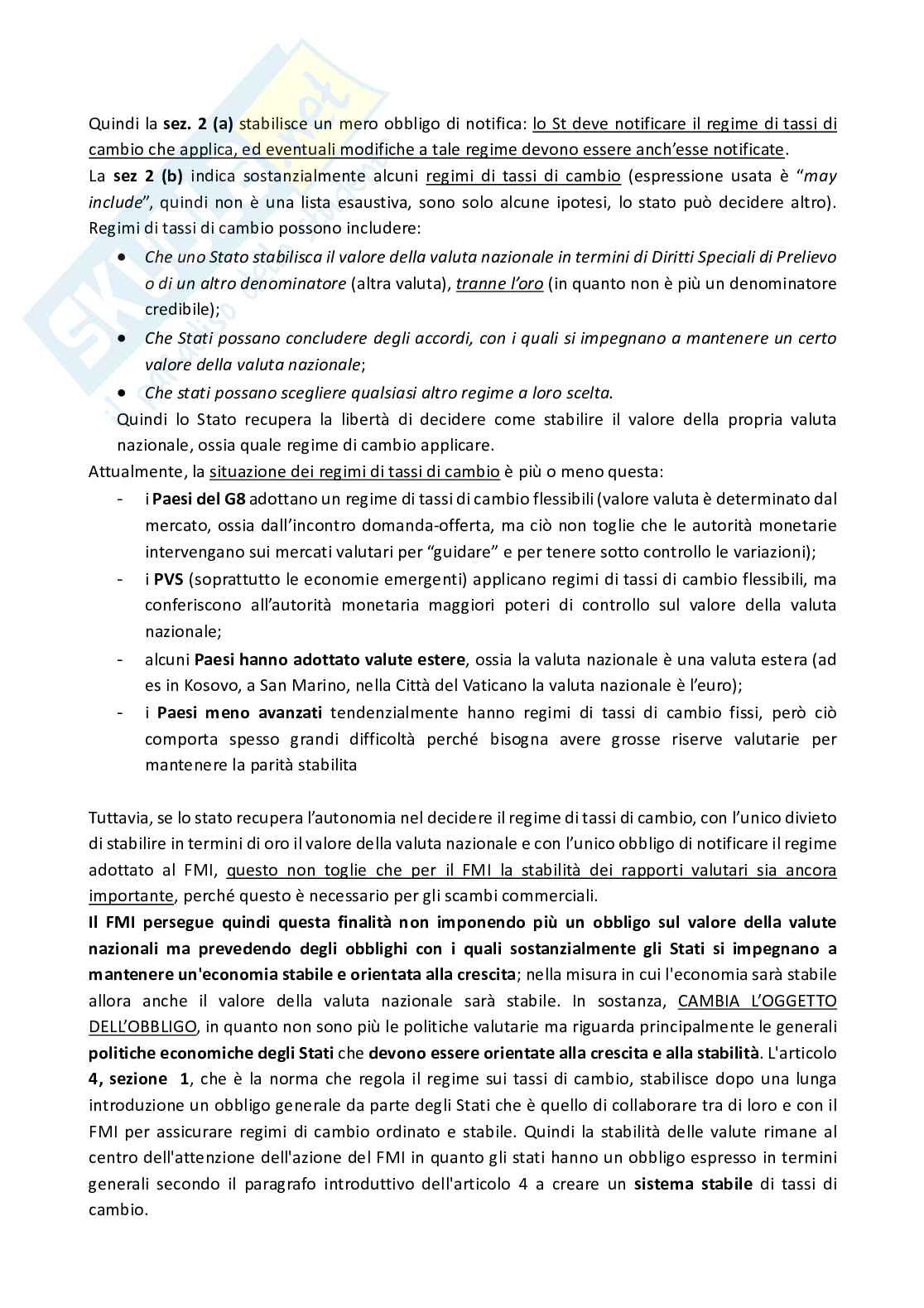 Diritto internazionale dell'Economia e dell'ambiente Pag. 36