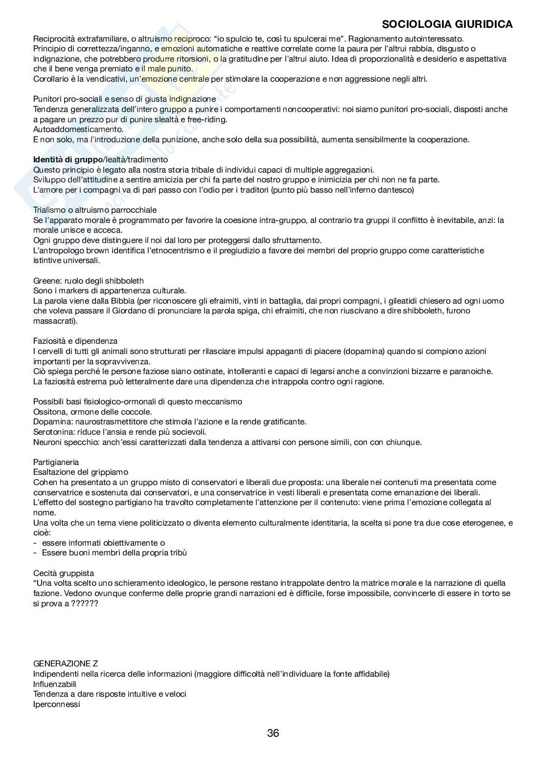 Sociologia giuridica Pag. 36
