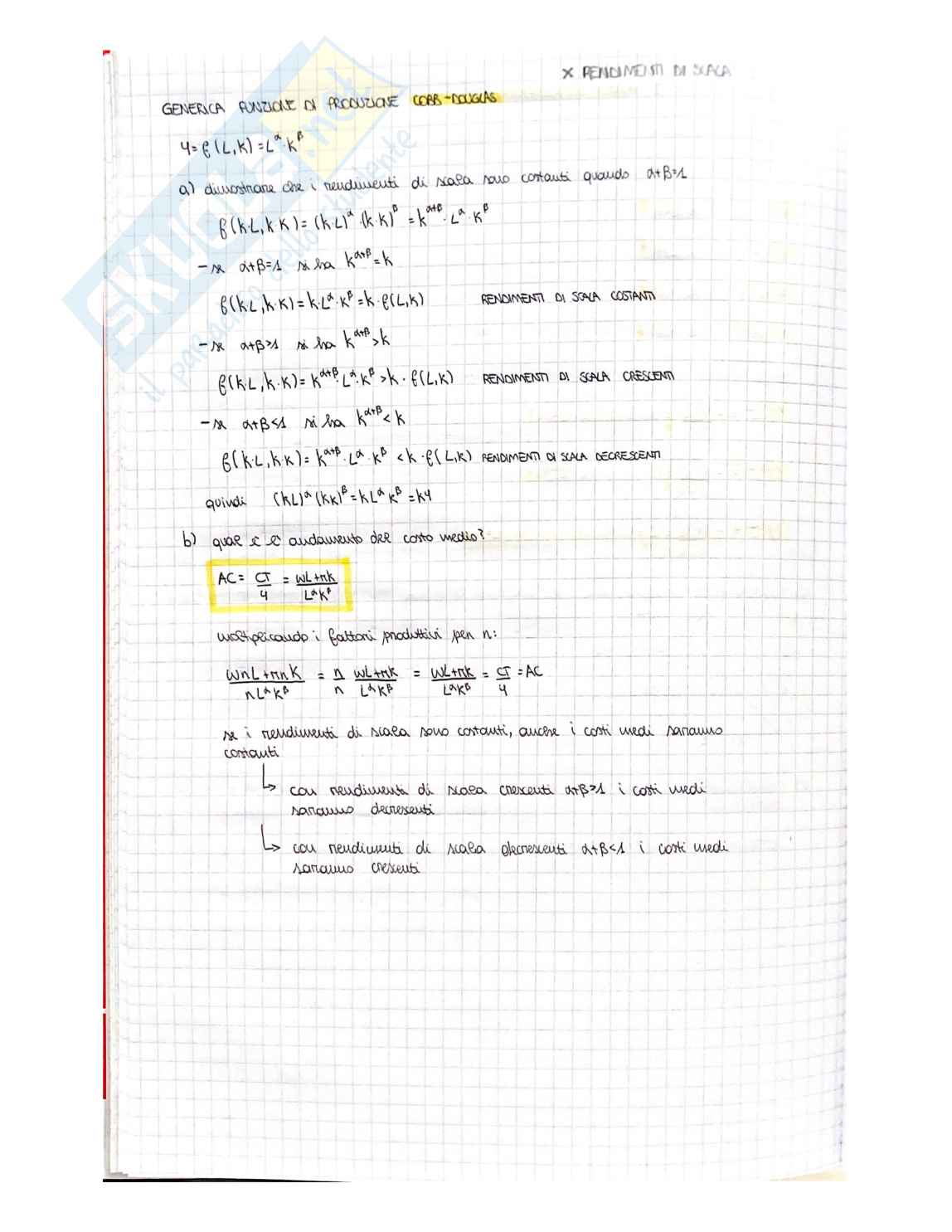 Microeconomia - Esercizi Pag. 11