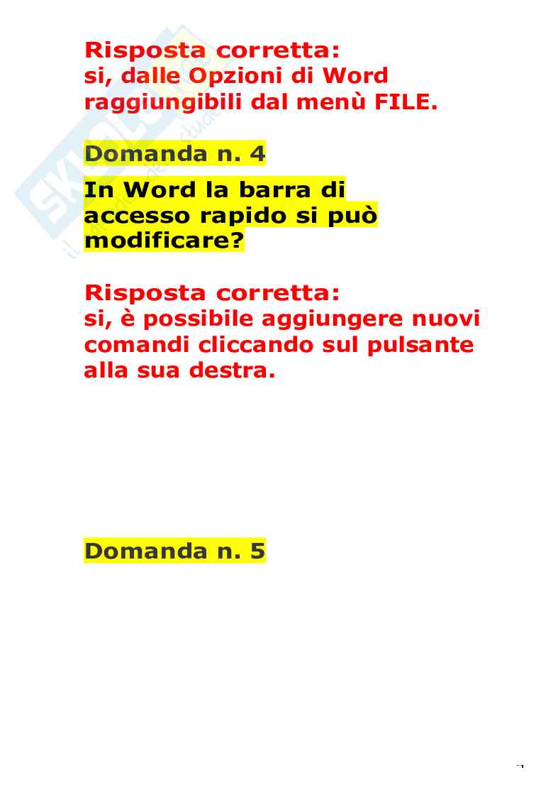 Paniere Certificazione internazionale di alfabetizzazione digitale Unid Pag. 2