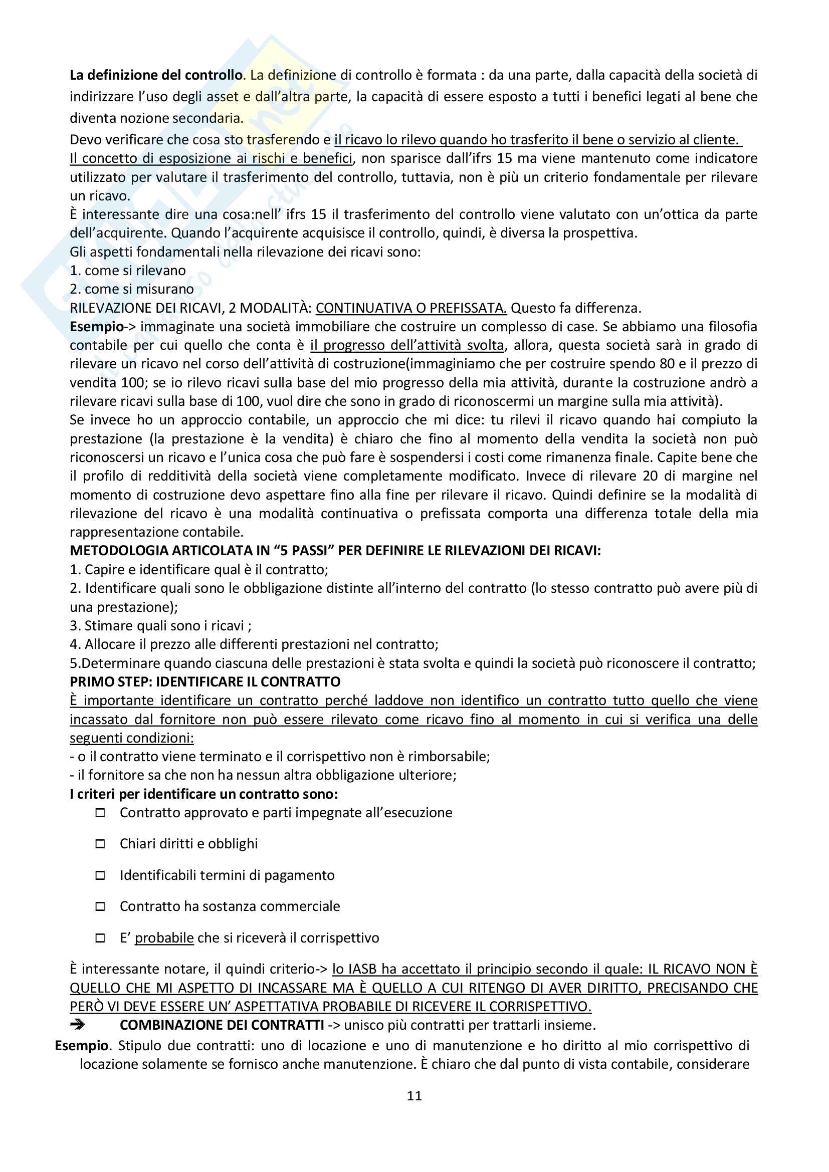 International Accounting + tema esami anni precedenti Pag. 11