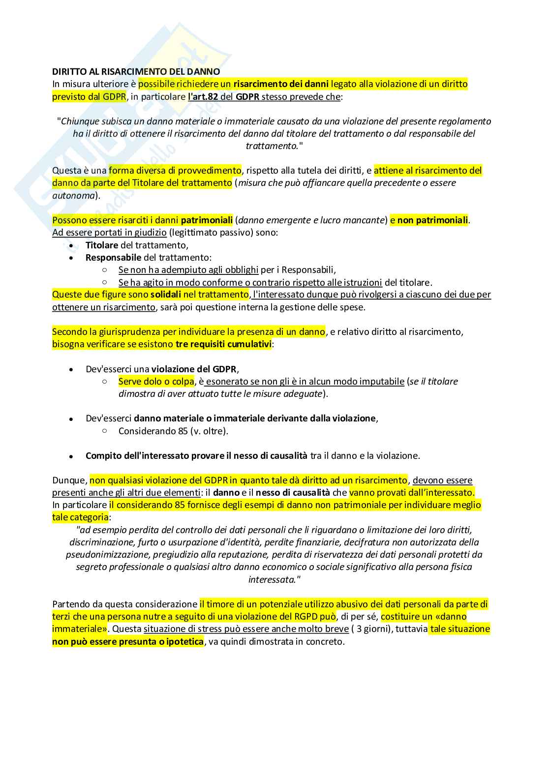 Appunti di Diritto dell'Unione Europea dei dati e delle tecnologie Pag. 71