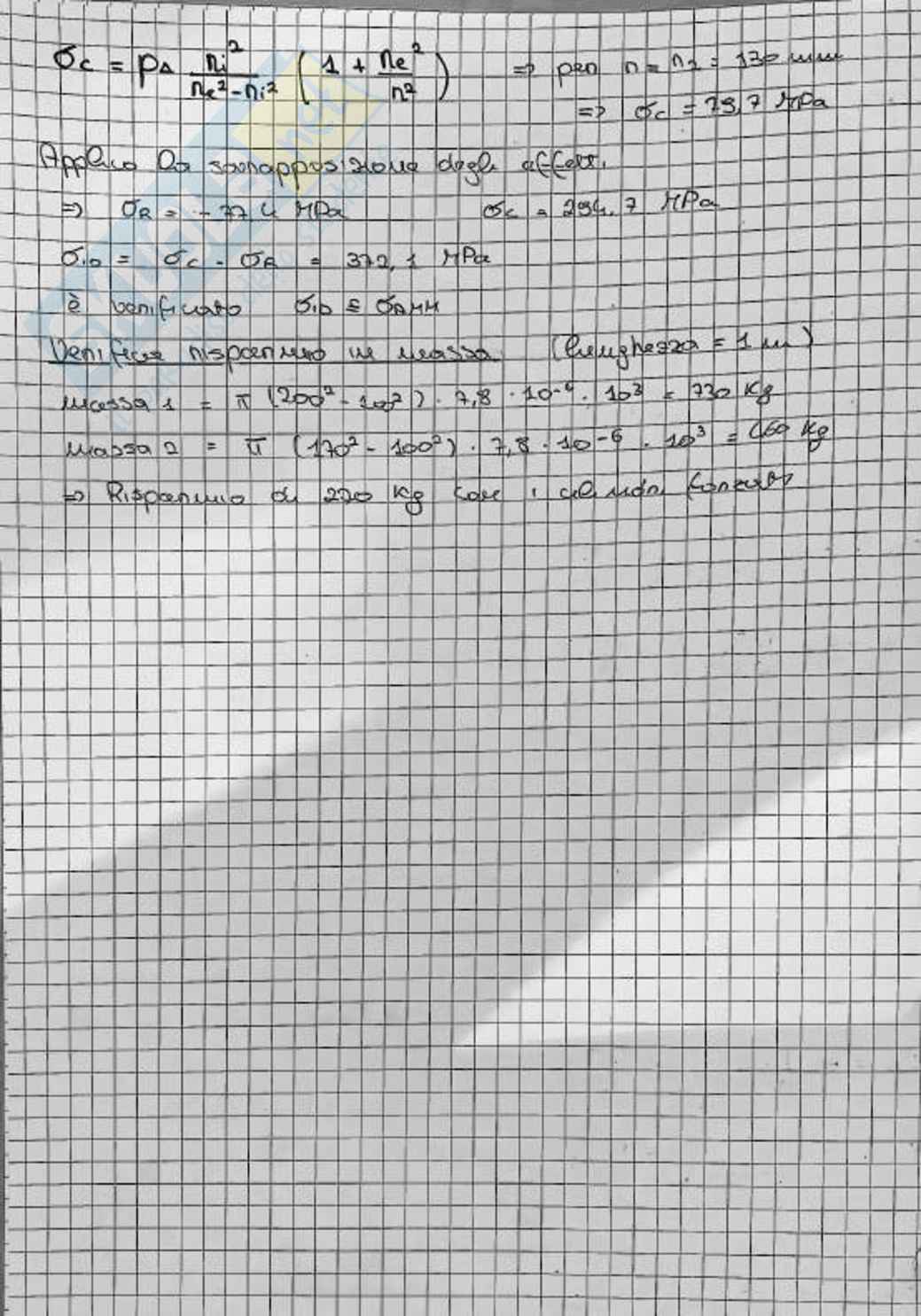 Esercizi Costruzioni di macchine Pag. 16