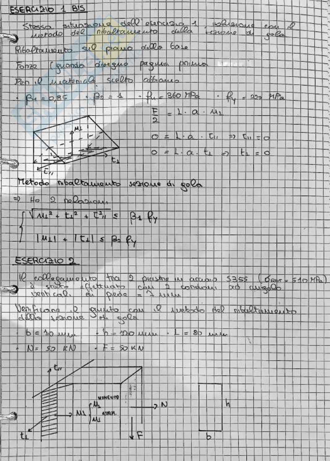 Esercizi Costruzioni di macchine Pag. 21