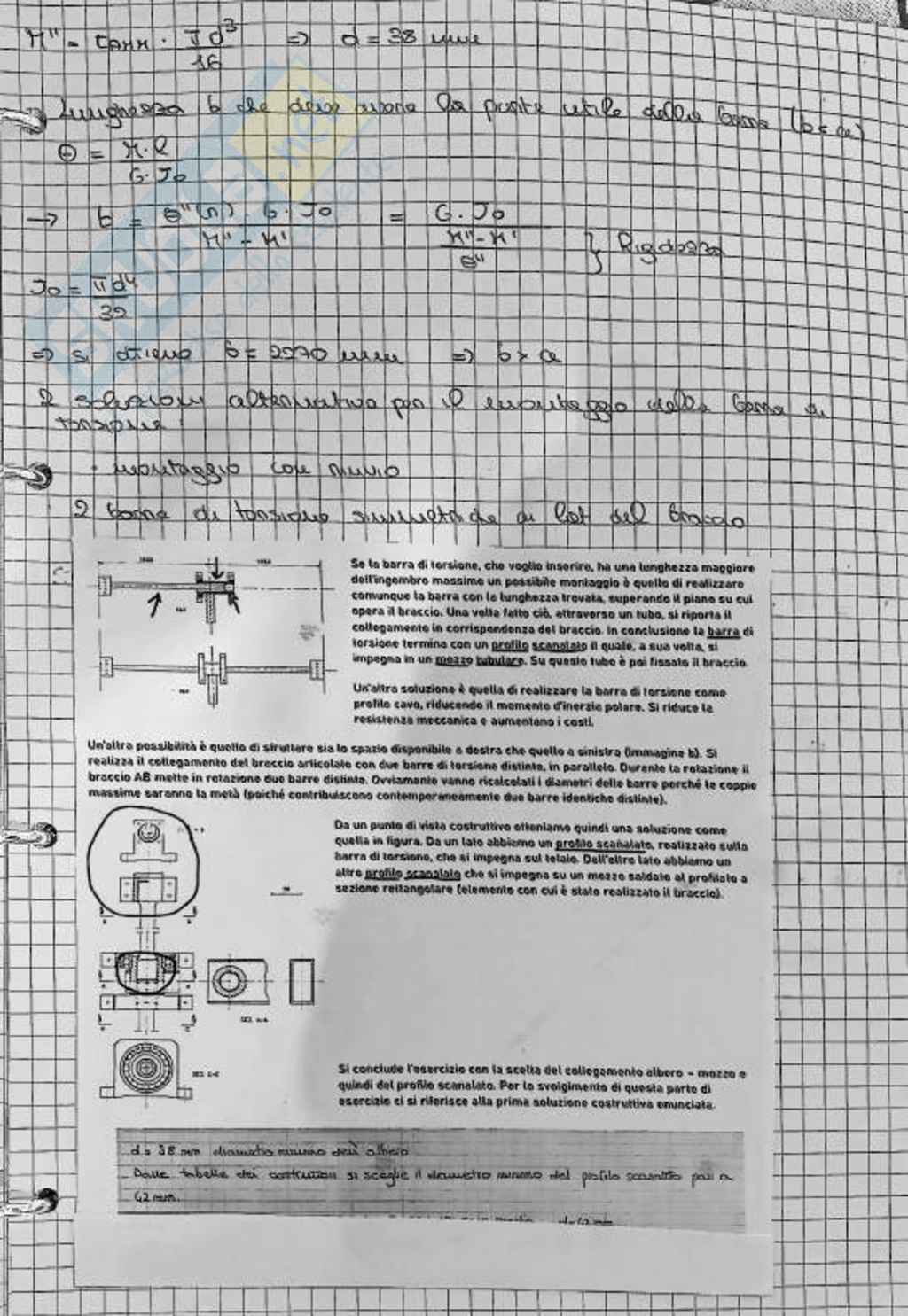 Esercizi Costruzioni di macchine Pag. 41