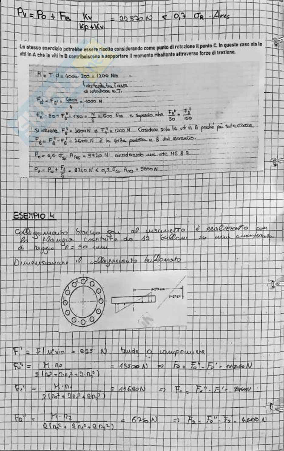 Esercizi Costruzioni di macchine Pag. 46