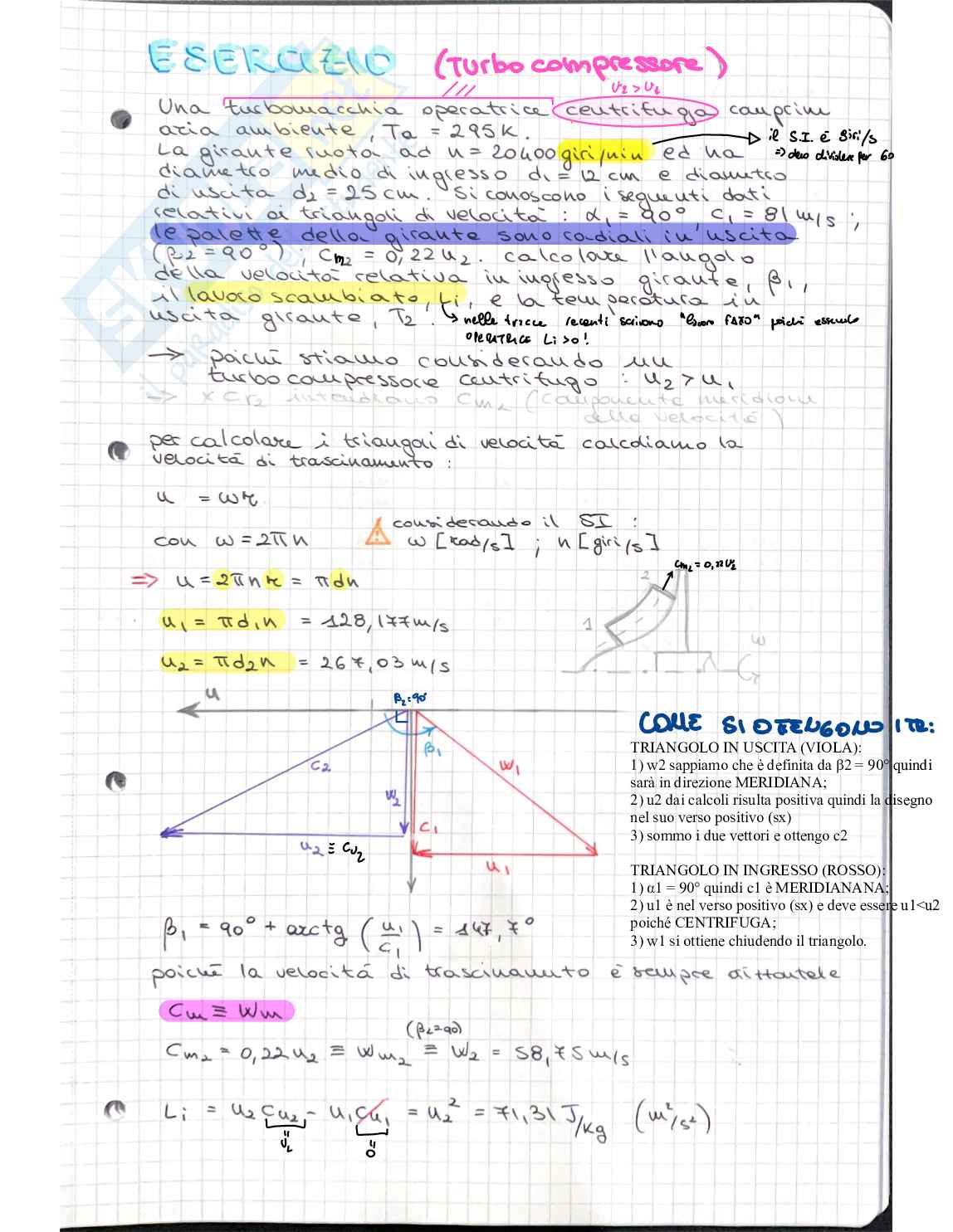 Introduzione alle turbomacchine  Pag. 11