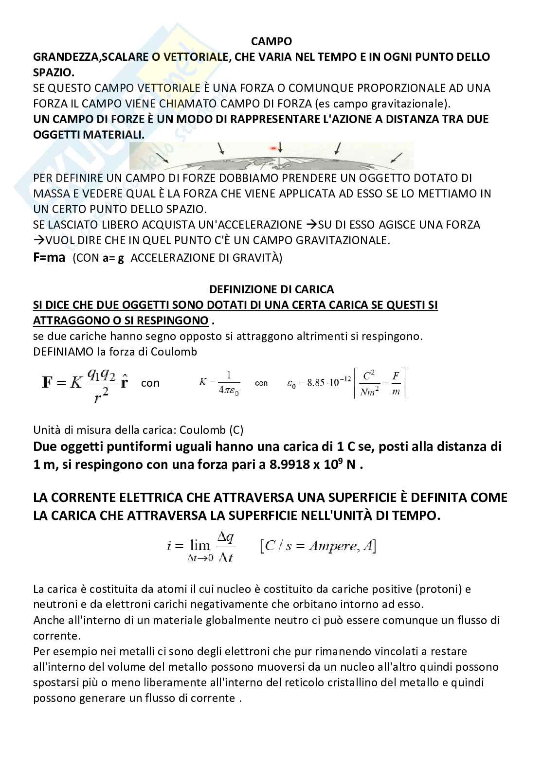 Operatori differenziali - Definizione iniziali Pag. 2