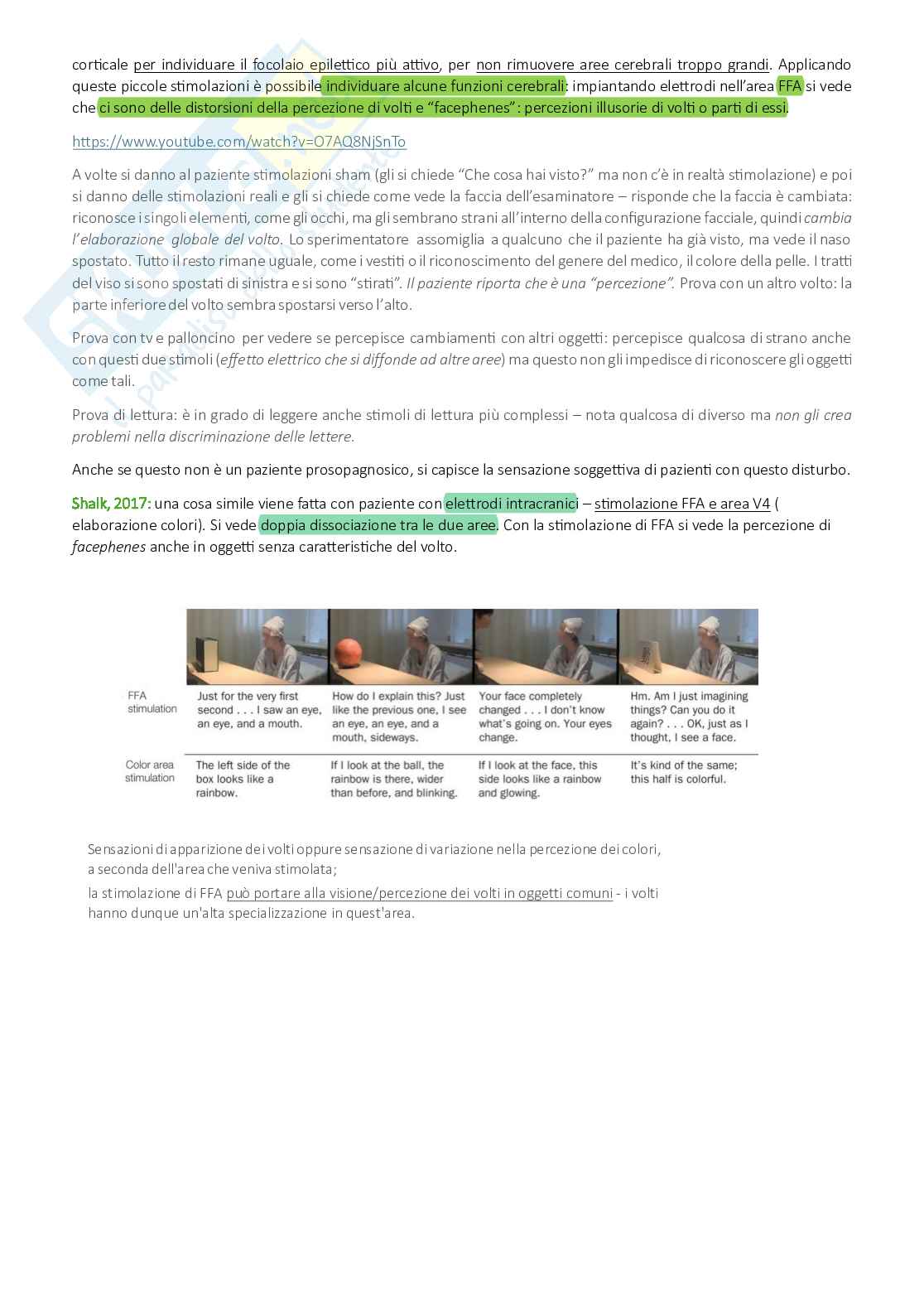 Appunti completi Neuropsicologia Pag. 21