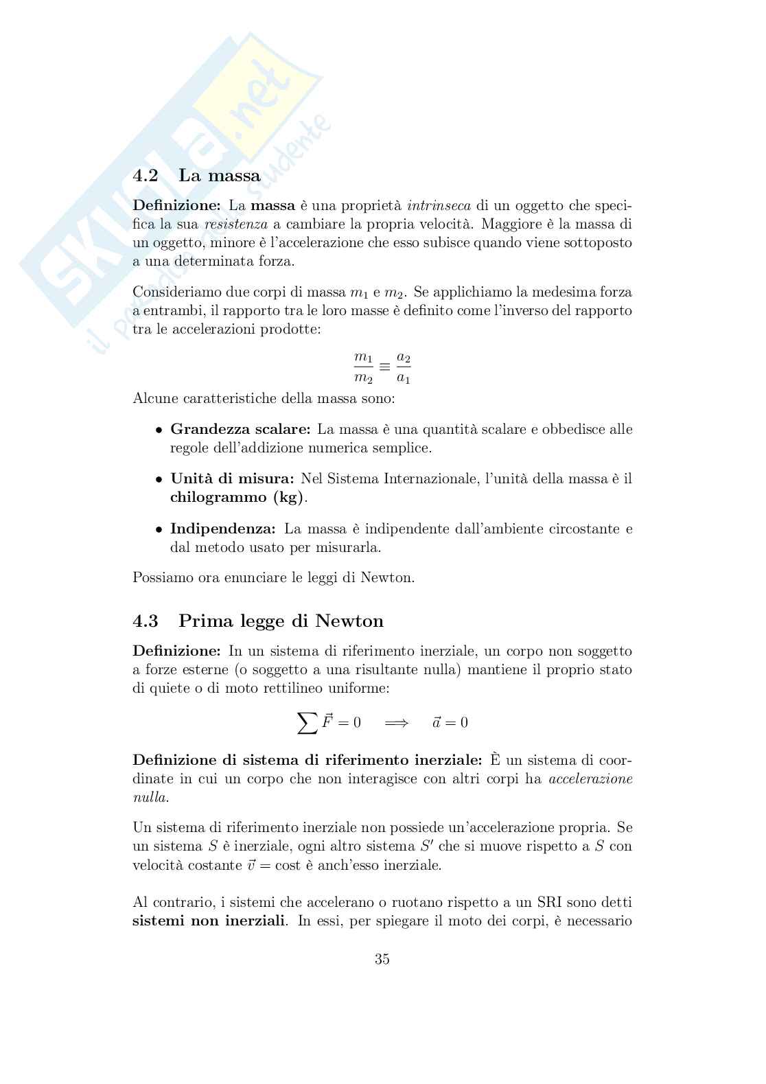 Appunti di Fisica I (Meccanica)  Pag. 36