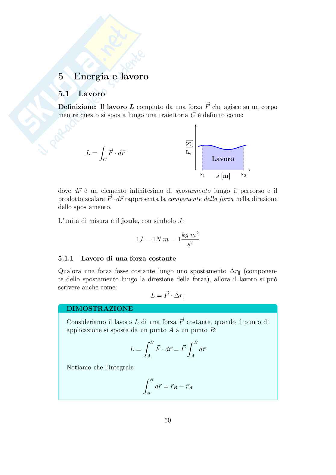Appunti di Fisica I (Meccanica)  Pag. 51
