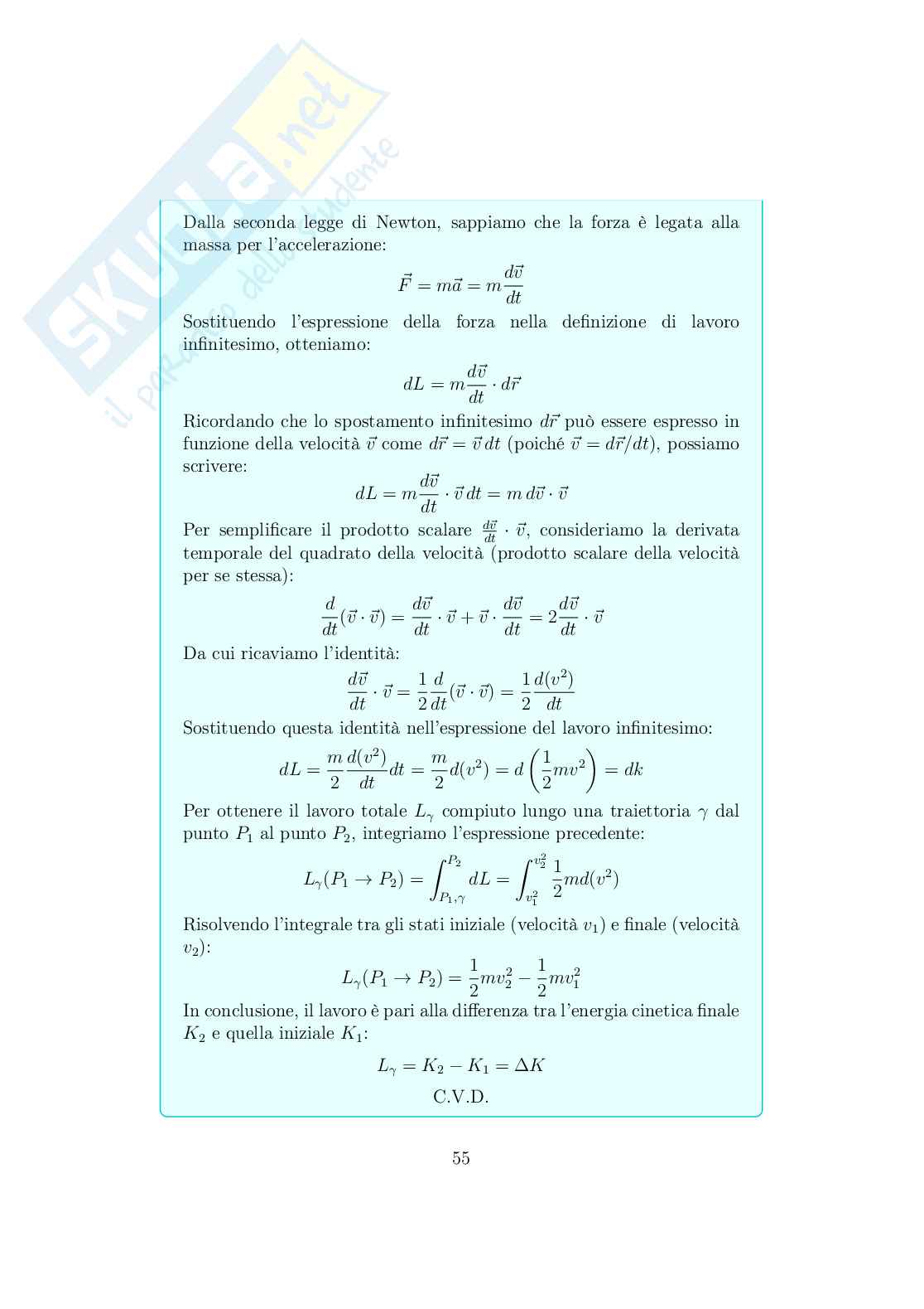 Appunti di Fisica I (Meccanica)  Pag. 56