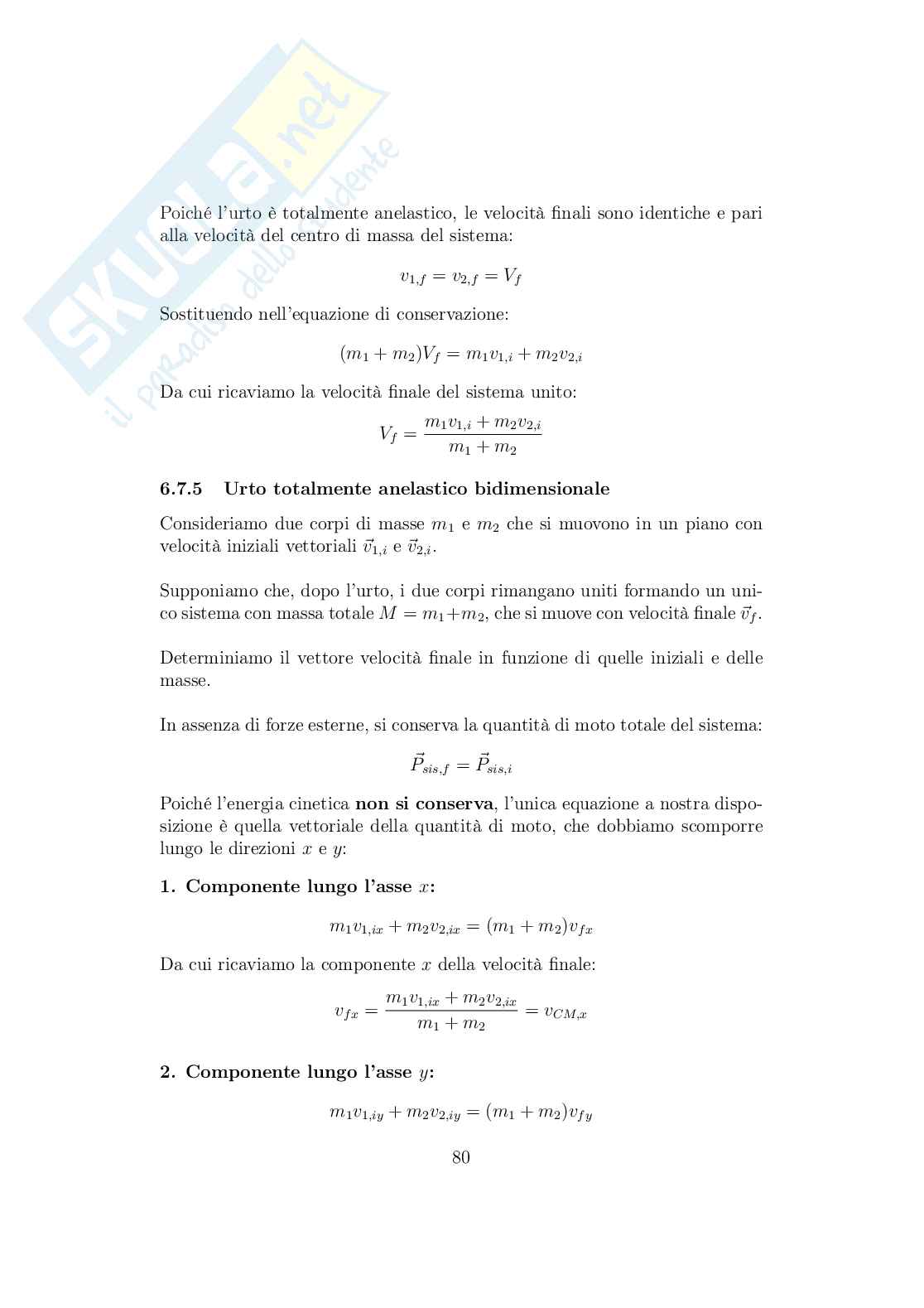 Appunti di Fisica I (Meccanica)  Pag. 81