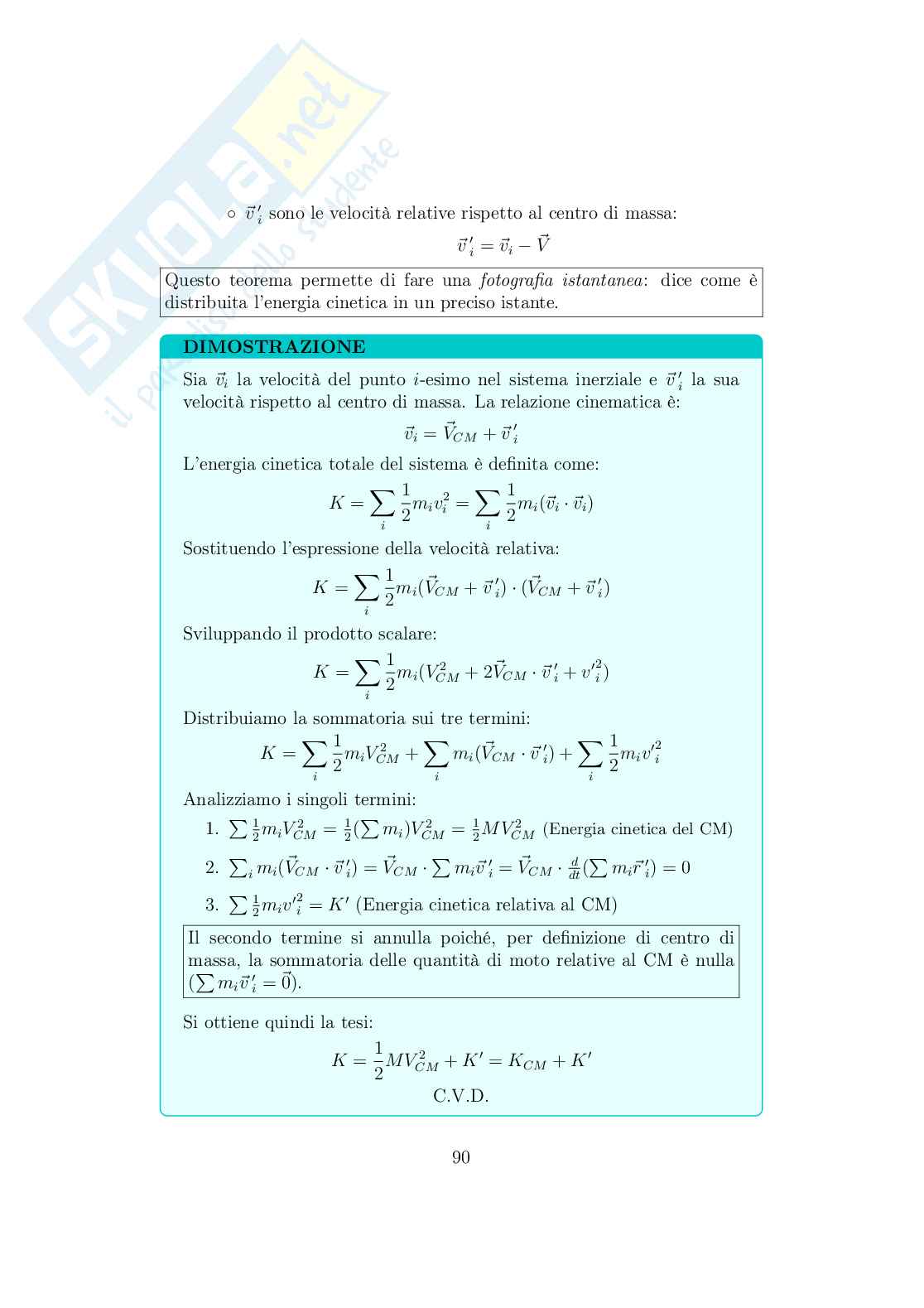 Appunti di Fisica I (Meccanica)  Pag. 91