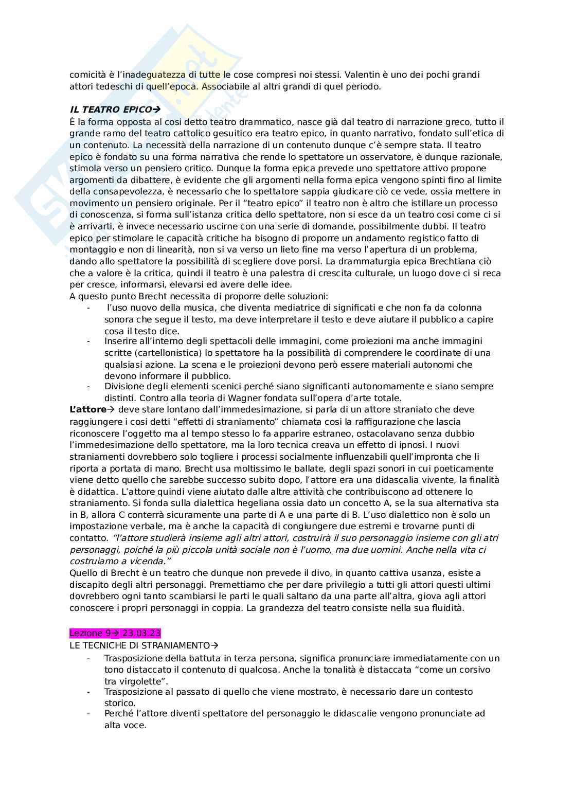 Storia del teatro contemporaneo Pag. 16