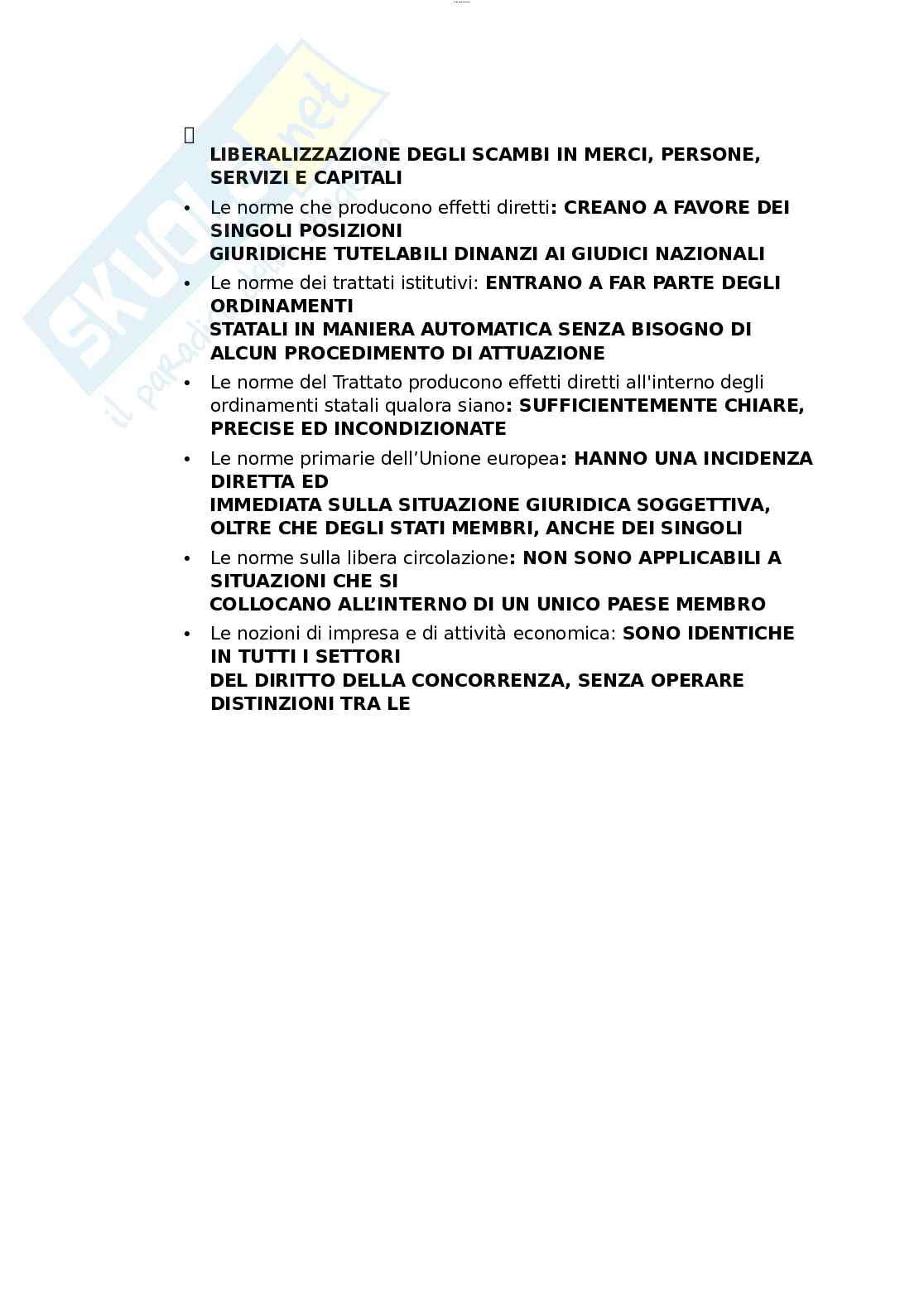 Paniere esame Diritto comunitario  Pag. 31