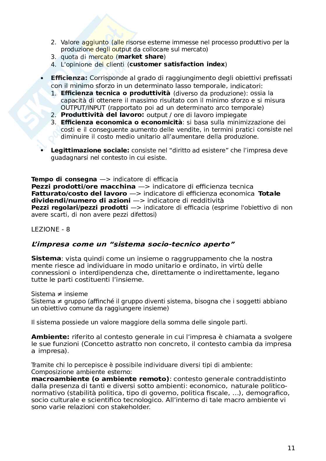 Appunti completi Business management, 2025/26  Pag. 11