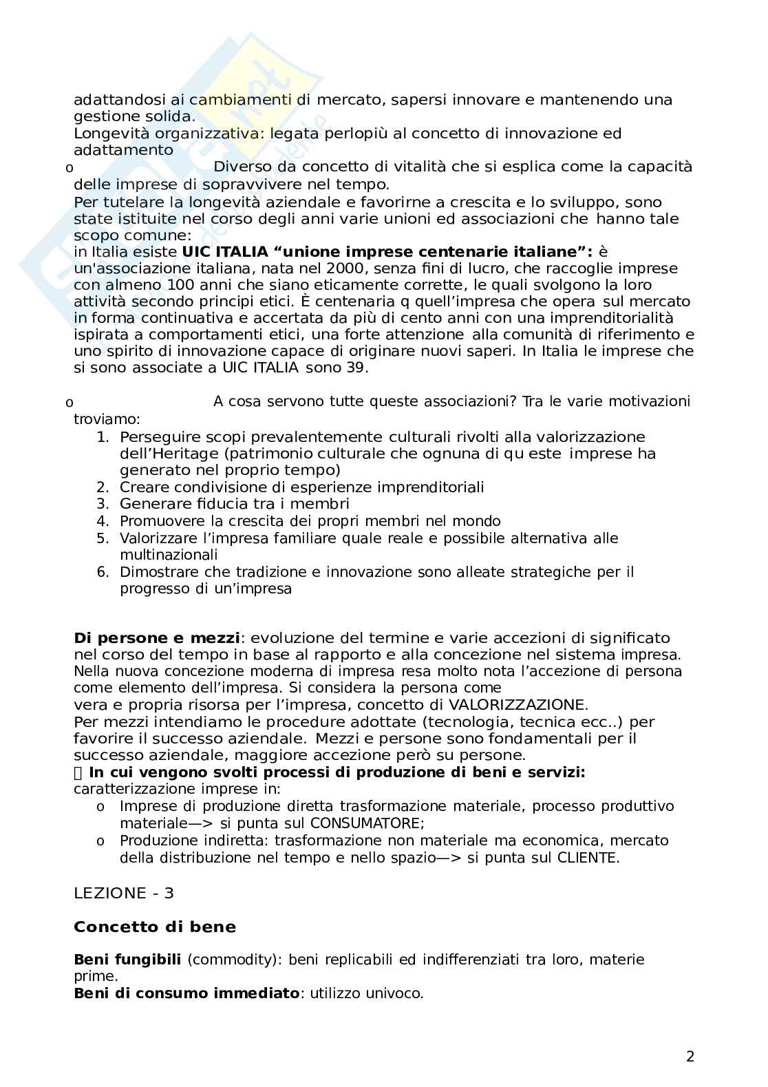 Appunti completi Business management, 2025/26  Pag. 2