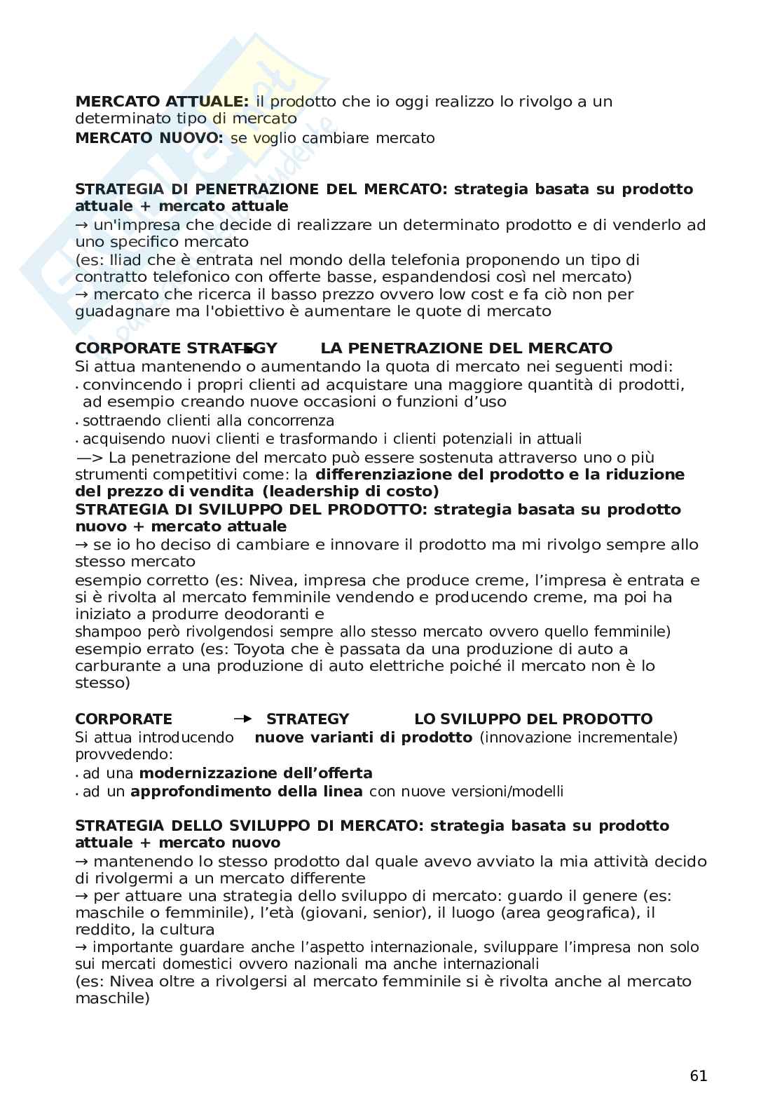 Appunti completi Business management, 2025/26  Pag. 61