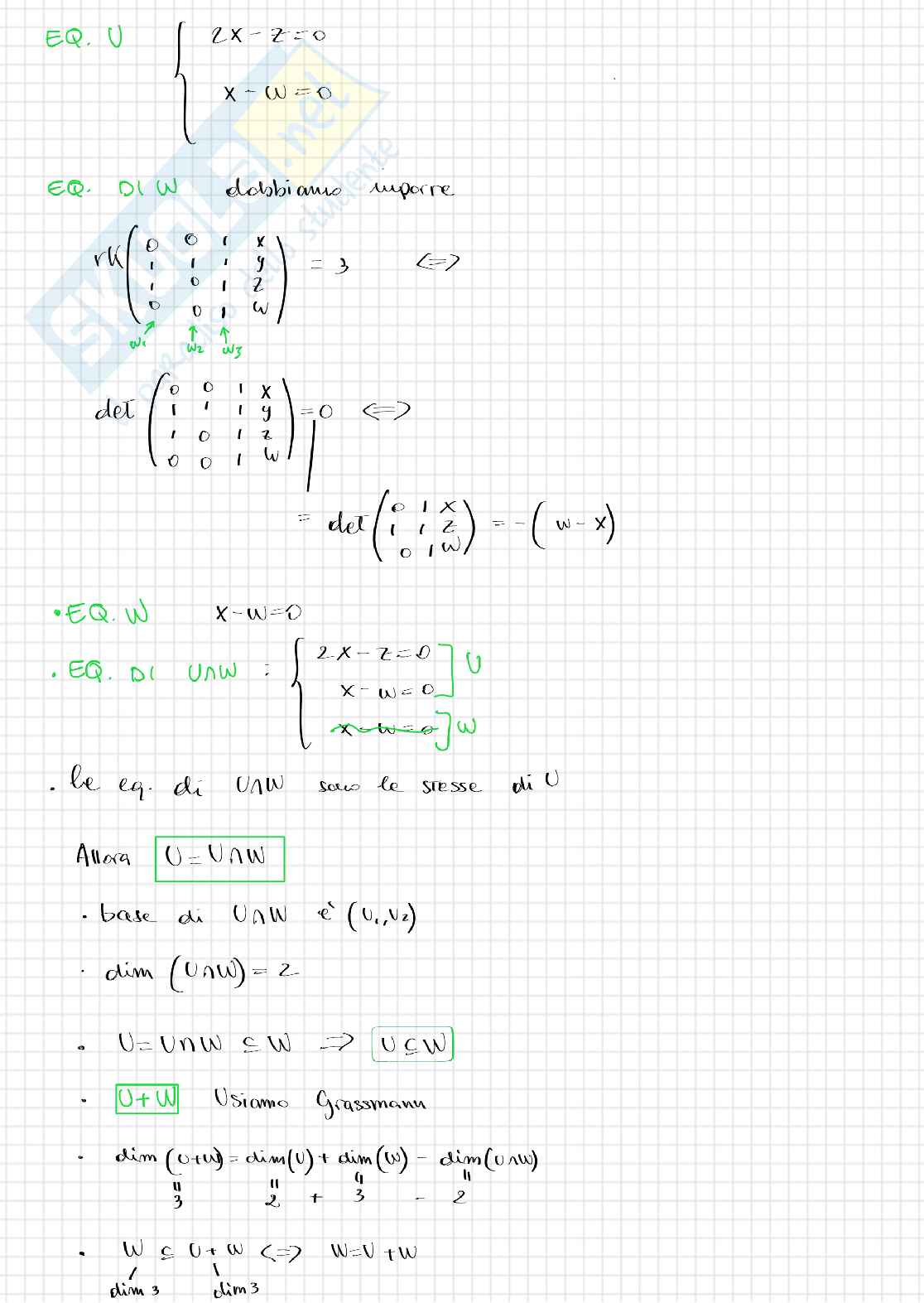 Appunti Geometria e algebra lineare Pag. 11