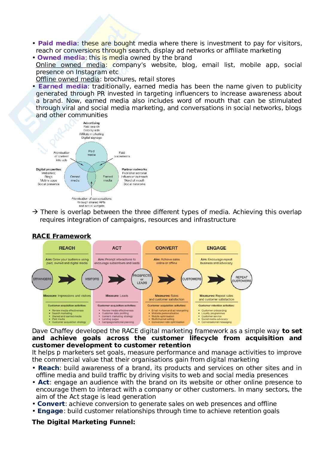 Appunti di Digital Marketing Pag. 2
