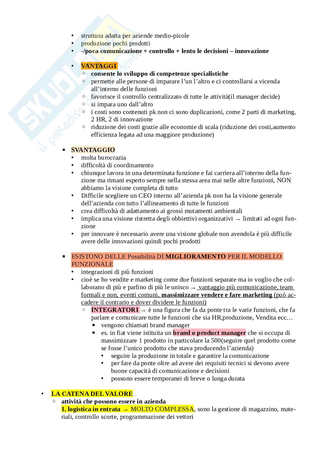 Economia e organizzazione aziendale - Parte 1 Pag. 16