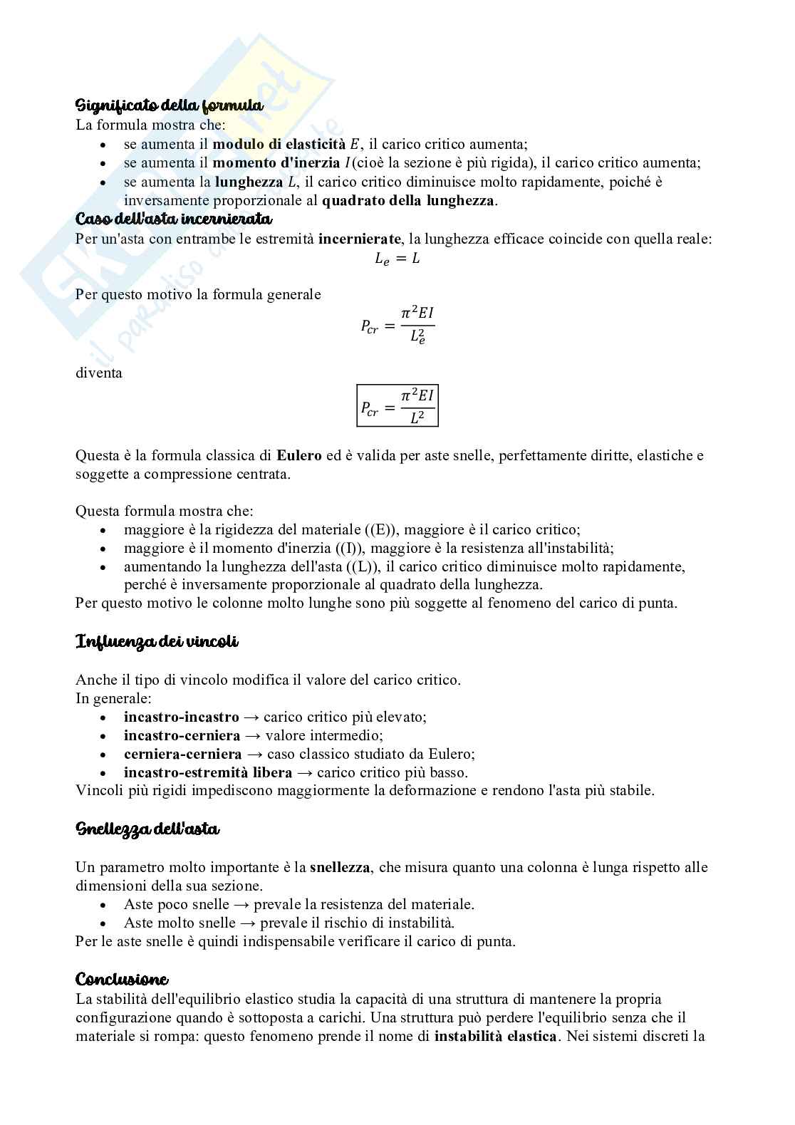 Argomenti di Scienza delle costruzioni Pag. 51