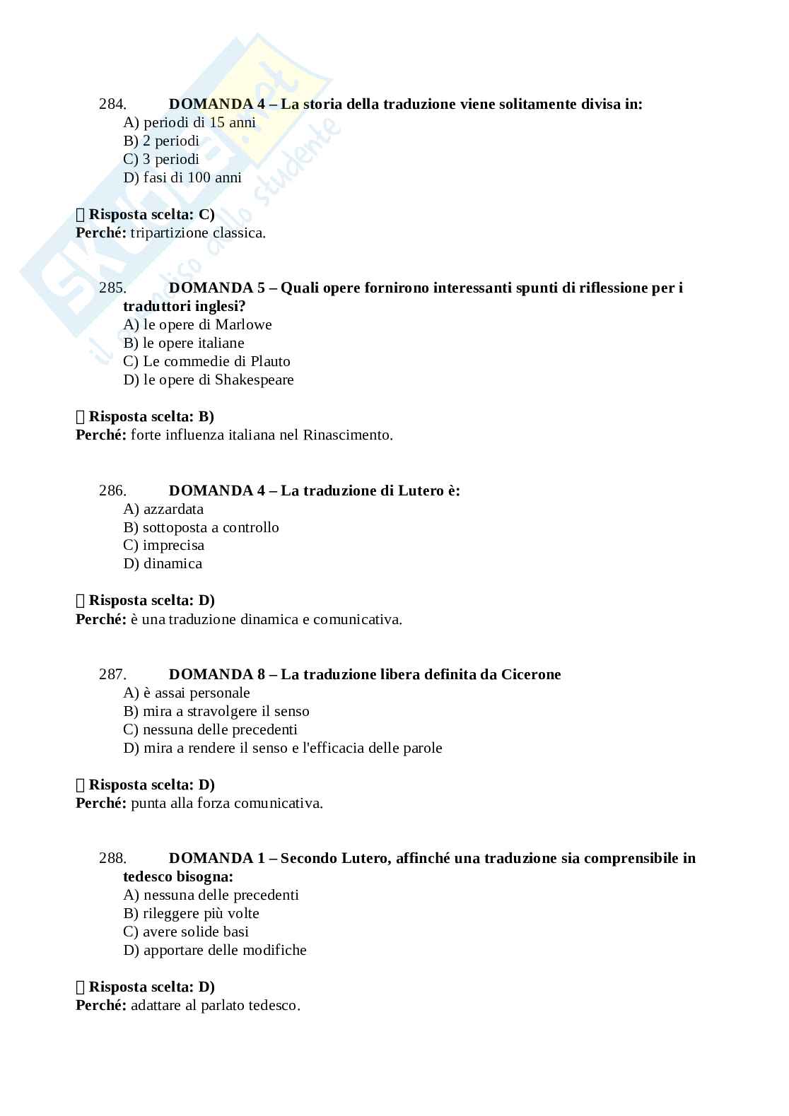 Paniere Lingua e traduzione inglese 4 Pag. 51