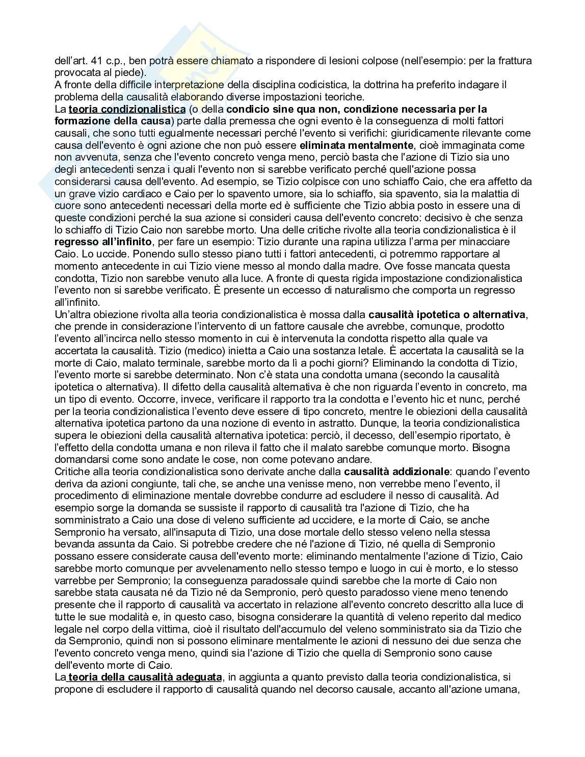 Riassunto esame Diritto penale, prof Falcinelli, libro consigliato Manuale di diritto penale. Parte generale [esclusa Parte Sesta - capitoli XXV, Grosso, Pelisero, Petrini, Pisa Pag. 26