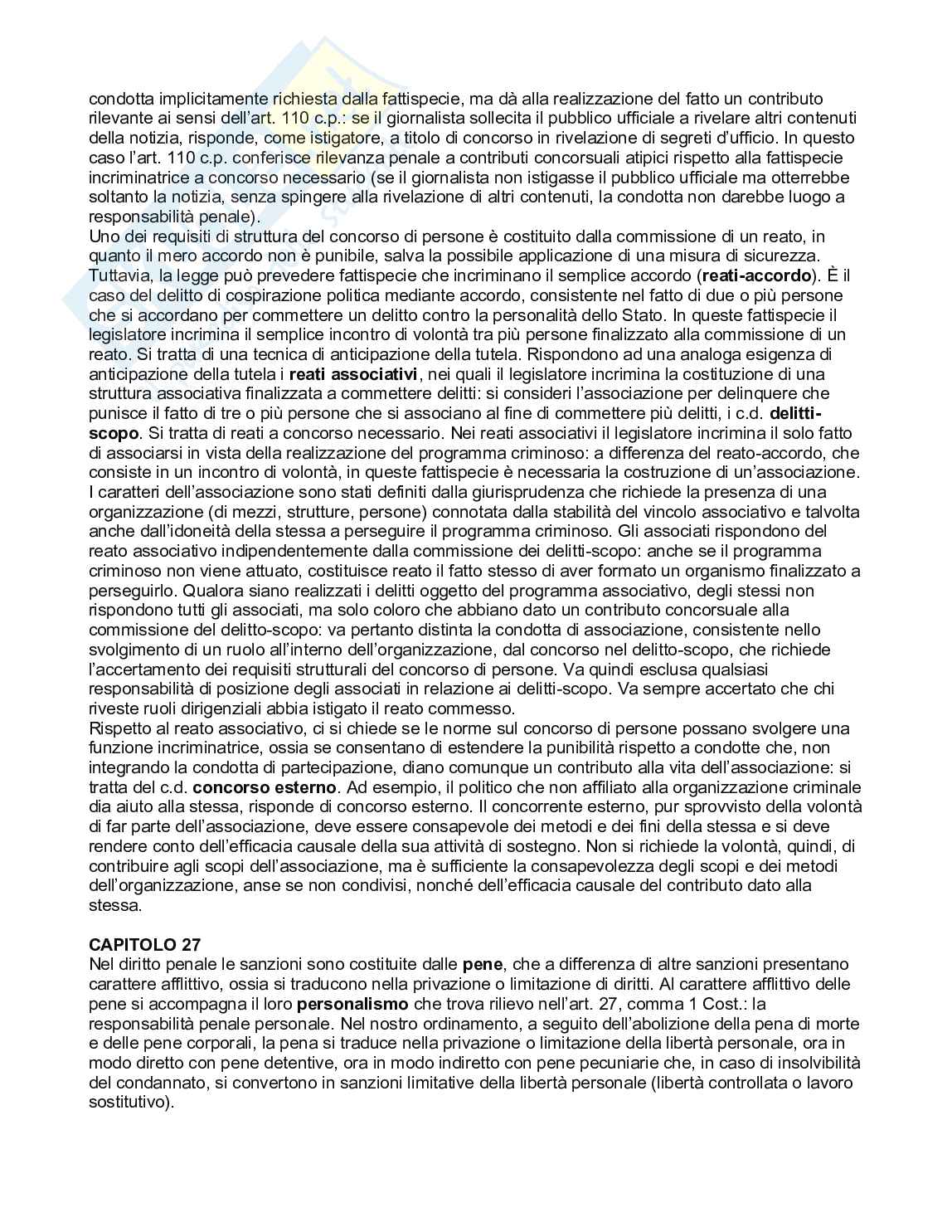 Riassunto esame Diritto penale, prof Falcinelli, libro consigliato Manuale di diritto penale. Parte generale [esclusa Parte Sesta - capitoli XXV, Grosso, Pelisero, Petrini, Pisa Pag. 71