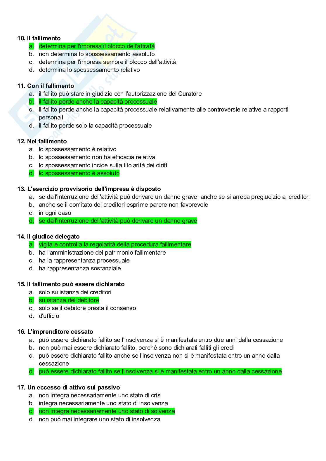 Paniere di Diritto commerciale  Pag. 36