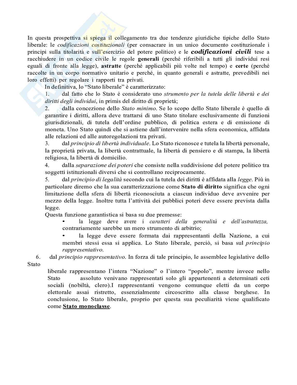 Riassunto esame Istituzioni di diritto costituzionale, Prof. Ferri Giampietro, libro consigliato Manuale di diritto pubblico, ventitresima edizione, Bin, Pitruzzella Pag. 11