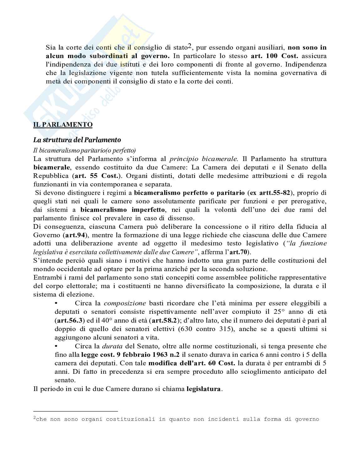 Riassunto esame Istituzioni di diritto costituzionale, Prof. Ferri Giampietro, libro consigliato Manuale di diritto pubblico, ventitresima edizione, Bin, Pitruzzella Pag. 51