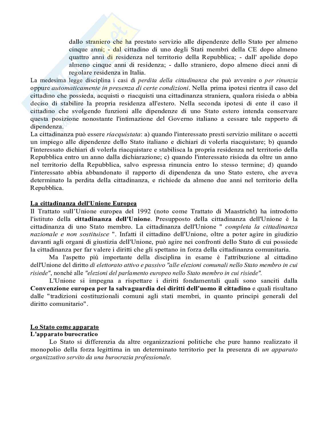 Riassunto esame Istituzioni di diritto costituzionale, Prof. Ferri Giampietro, libro consigliato Manuale di diritto pubblico, ventitresima edizione, Bin, Pitruzzella Pag. 6